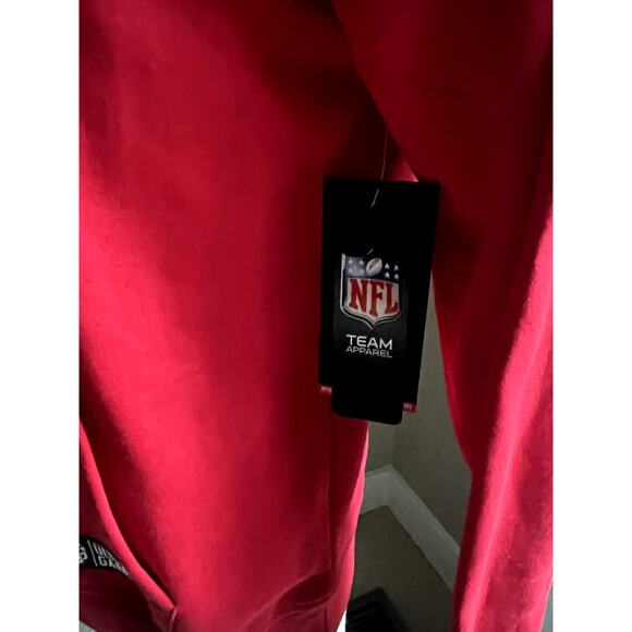 NWT NFL Kansas City Chiefs red sweatshirt hoodie size M - Picture 5 of 6